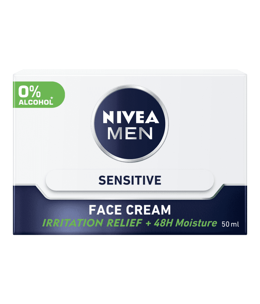 Nivea Krema za lice za muškarce Sensitive, 50 ml