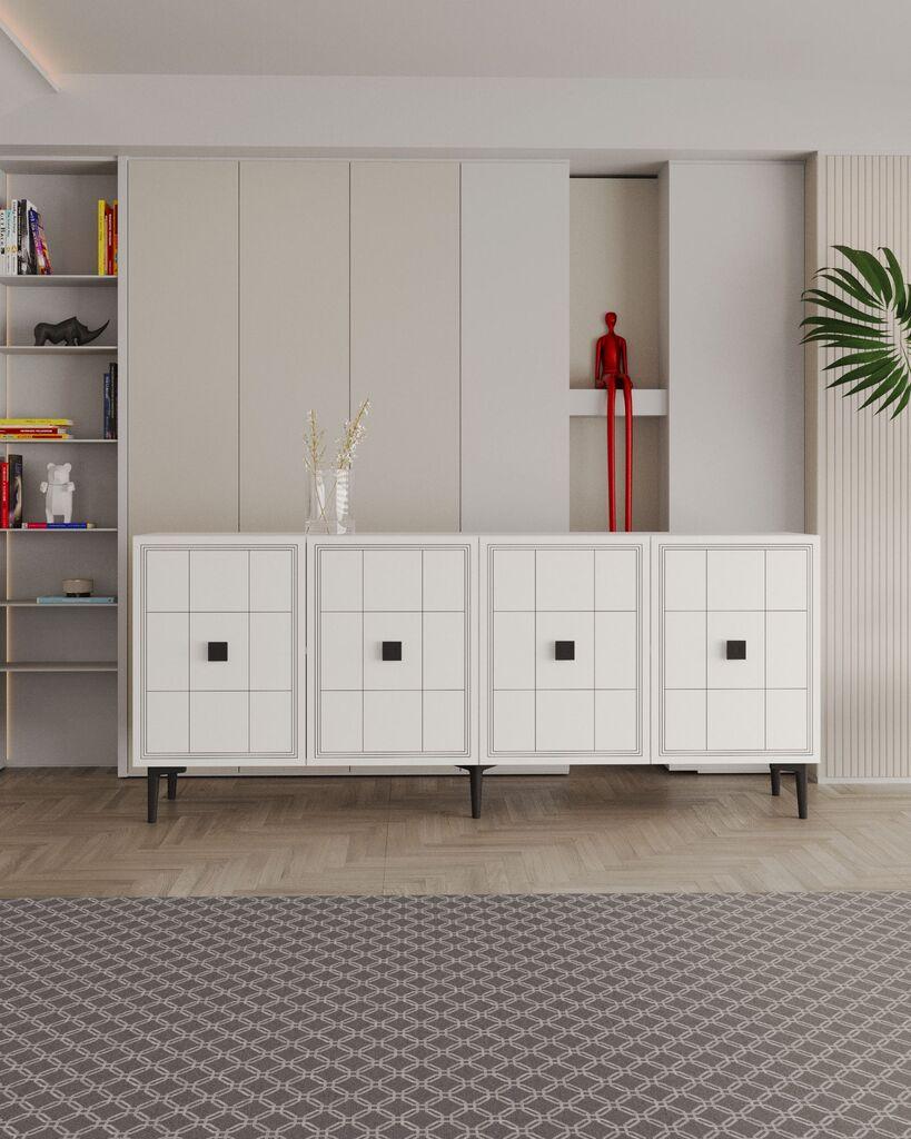 Hanah kućna konzola Yuka 150, 150x75x32 cm, bijela