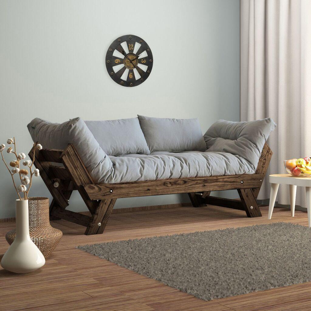 Hanah Home Garden dvosjed, boja oraha i sive boje