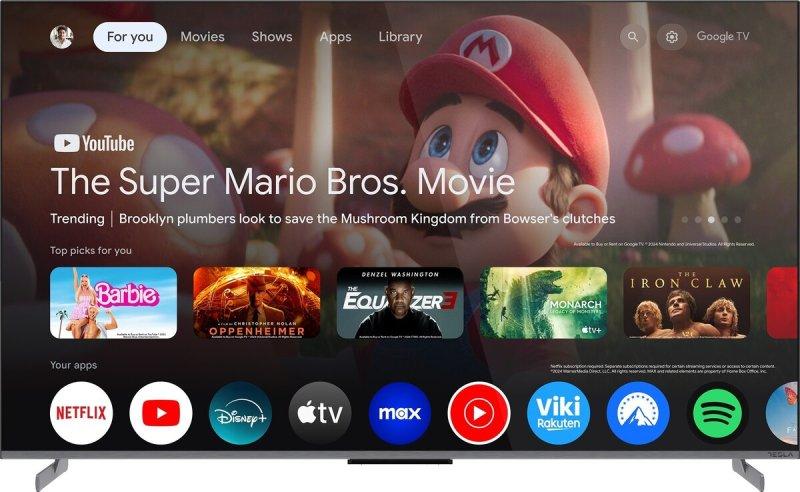 Tesla Televizor G65S949GUS, 65", 4K UHD 3840x2160, Smart, Google TV