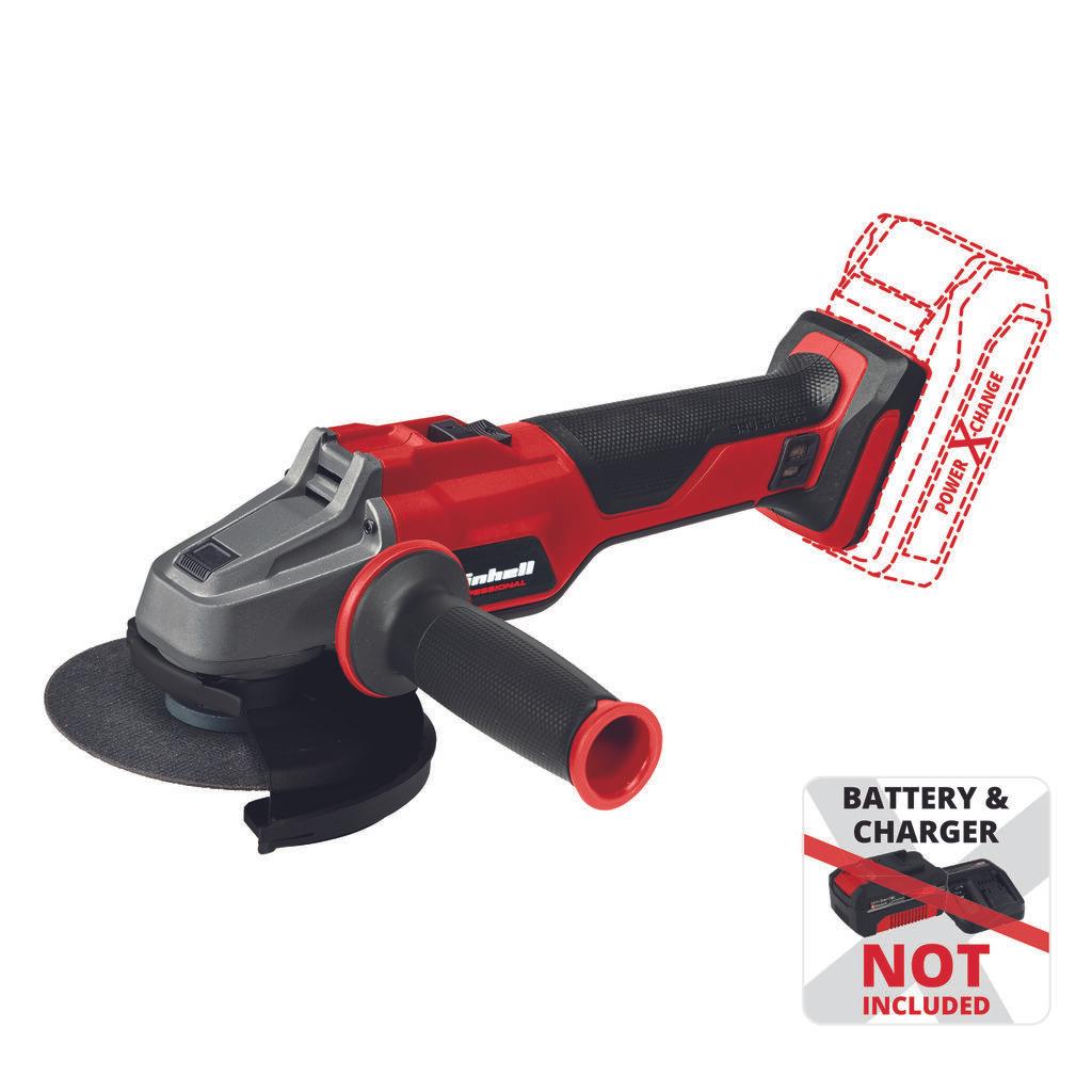Einhell Professional PXC aku kutna brusilica AXXIO 18/115 Q BRUSHLESS - Solo