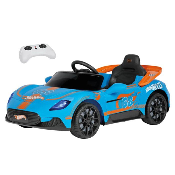 Peg Perego Autić sa daljinskim upravljanjem Hot Wheels, 12V, Plavo-narandžasti