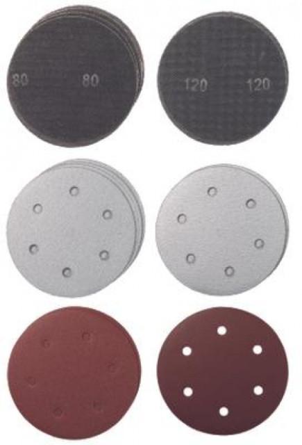 Einhell Set brusnih rešetki i papira Ø225 mm G80 i G120, Pribor za brusilicu za zidove TC-DW 225, TC-DW 225 X, 15 dijelova