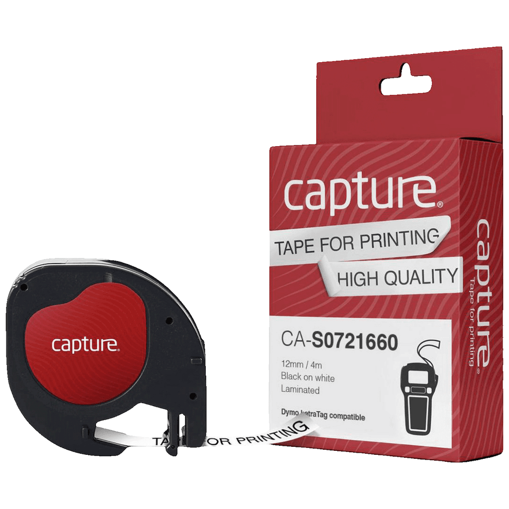 Capture Traka za LetraTag CA-S0721660, 12 mm, 4 m