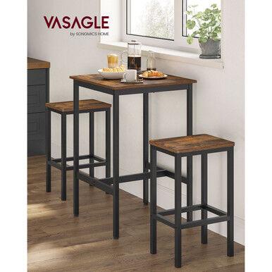 Vasagle Set za barski stol LBT017B01, 3 kom
