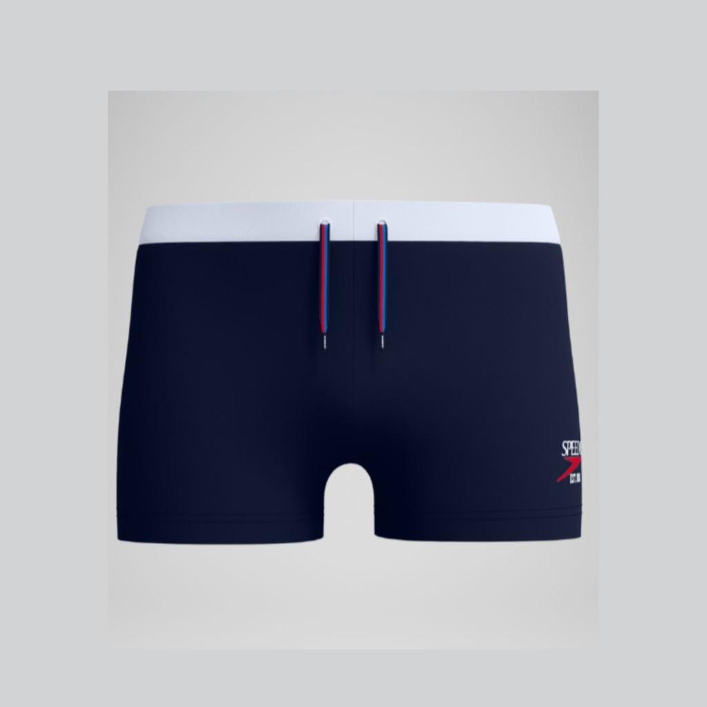 Speedo Muške kupaće gaće SOLID SQUARE LEG, Tamnoplave