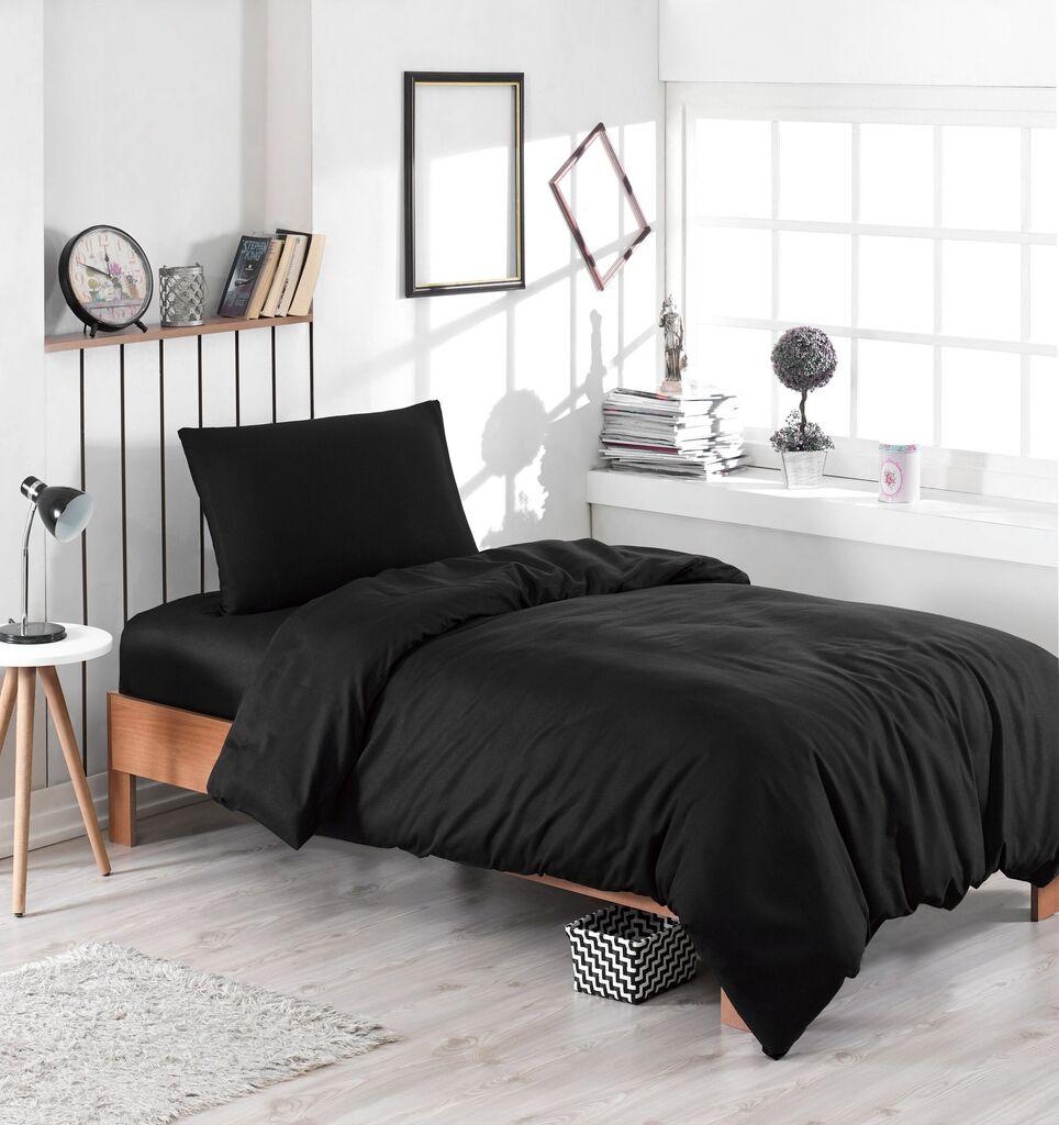L'essentiel Maison Duzboy set posteljine, 160x220 cm, crna