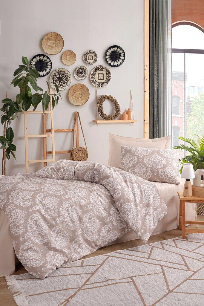 L'essentiel Maison set posteljine Post, 160x240 cm, bež