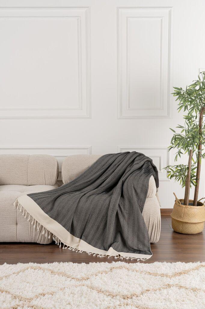 L'essentiel Maison Baliksirti prekrivač, 150x200 cm, antracit