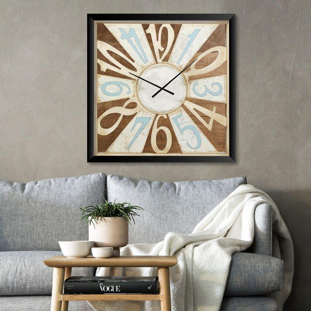 Wallity Dekorativni zidni sat STMDF07202, 45x45 cm