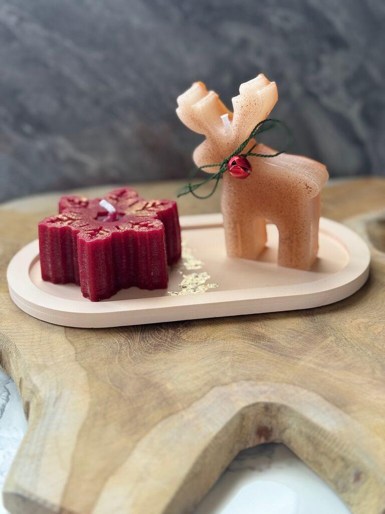 Aberto Design Set novogodišnjih svijeća Set10, šarene