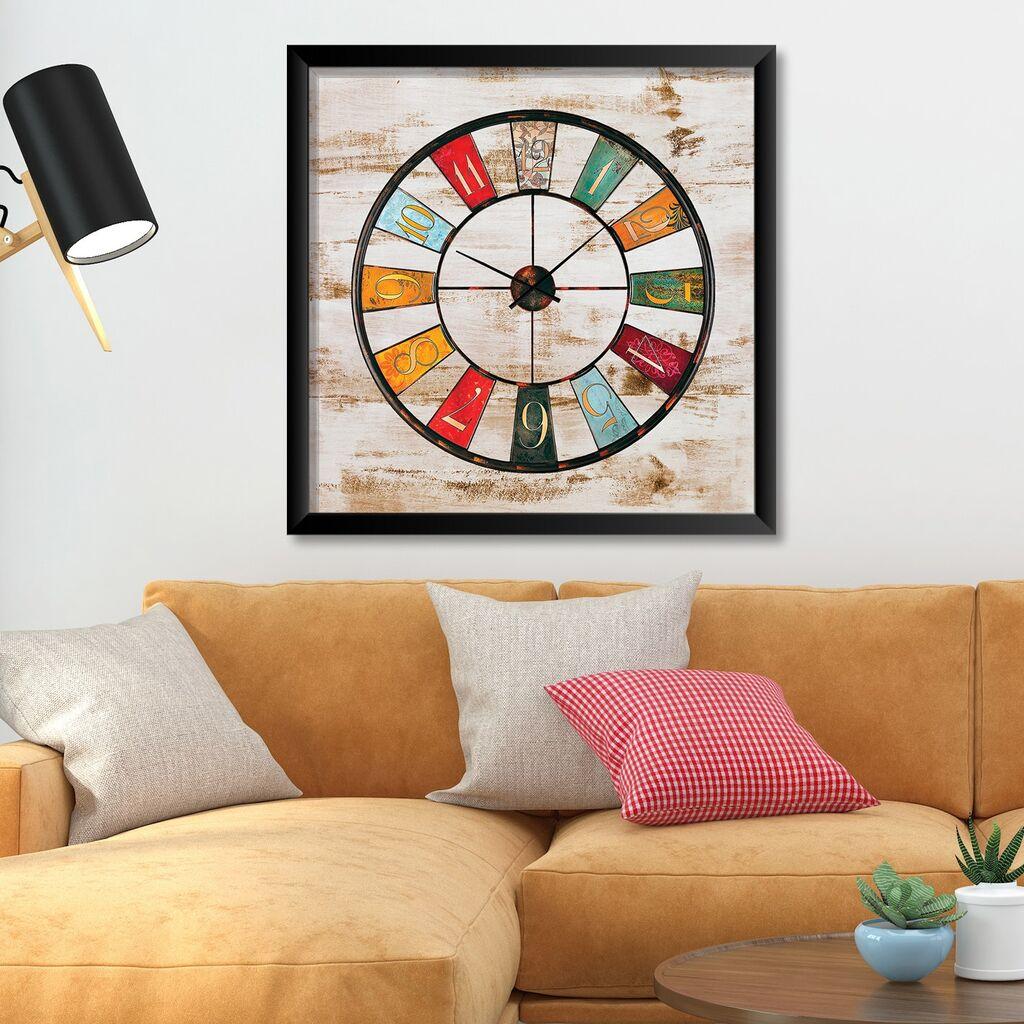 Wallity Dekorativni zidni sat STMDF14, 45x45 cm