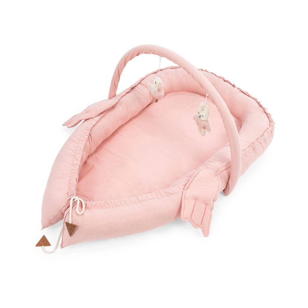 Aberto Design Gnijezdo za bebe Babynest, Roze