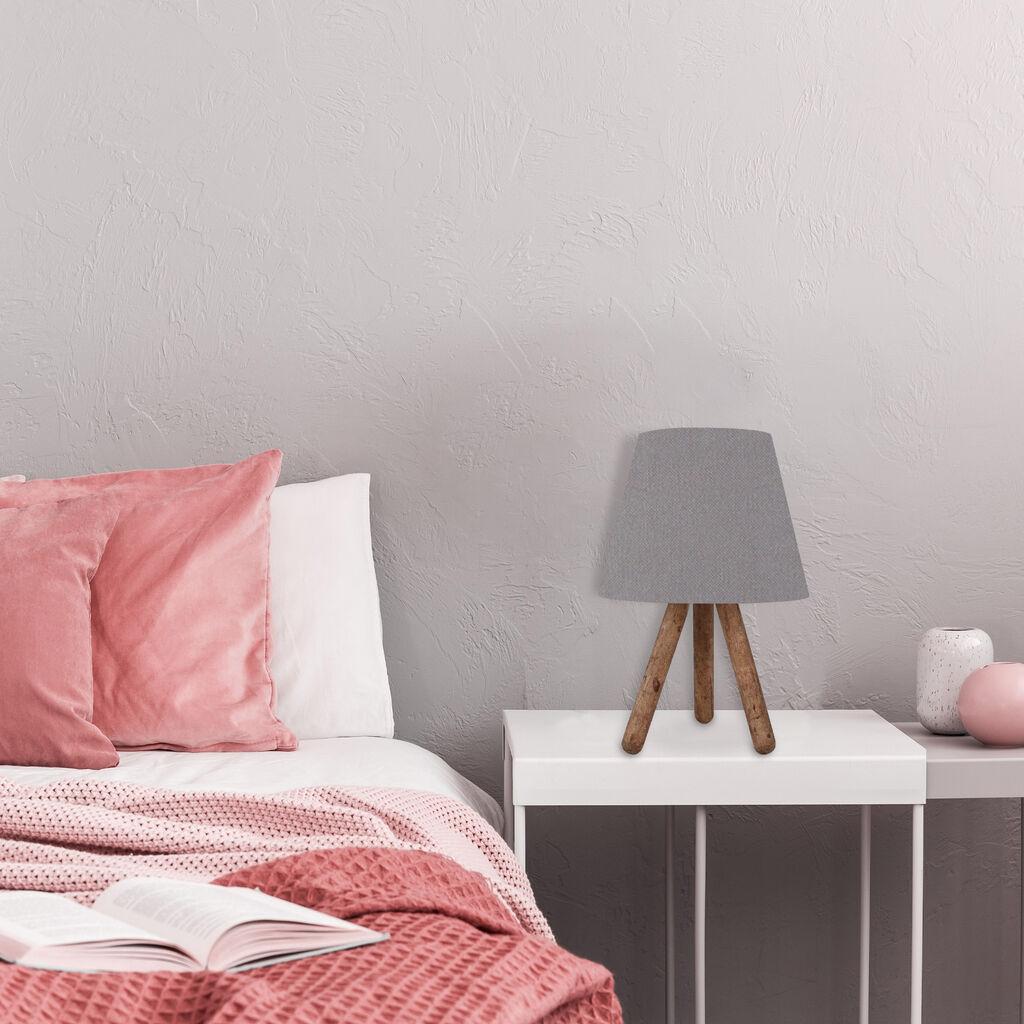 Opviq Stona lampa AYD-1965, Tamno siva