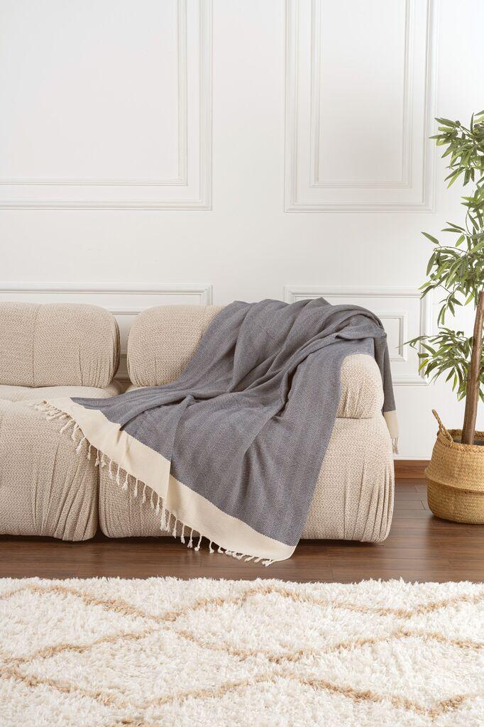 L'essentiel Maison Baliksirti prekrivač, 150x200 cm, Indigo