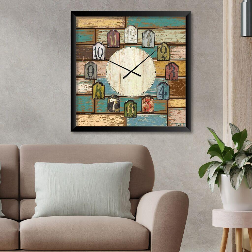 Wallity Dekorativni zidni sat STMDF11, 45x45 cm