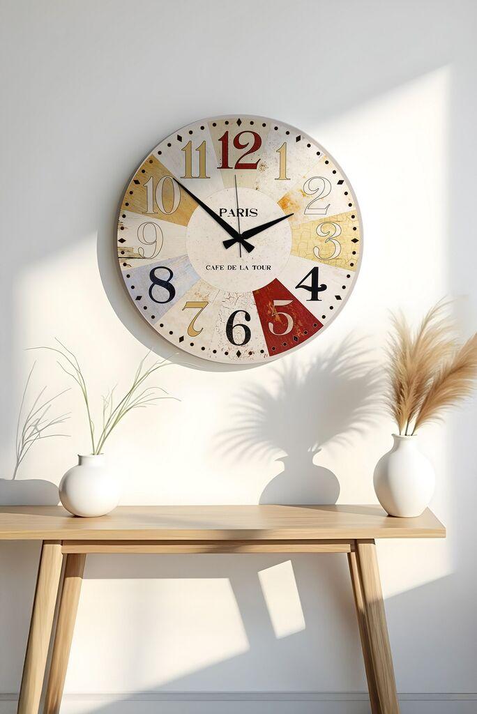 Wallity Dekorativni zidni sat Huhuas00034, 50x50 cm