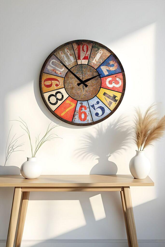 Wallity Dekorativni zidni sat Huhuas00012, 50x50 cm