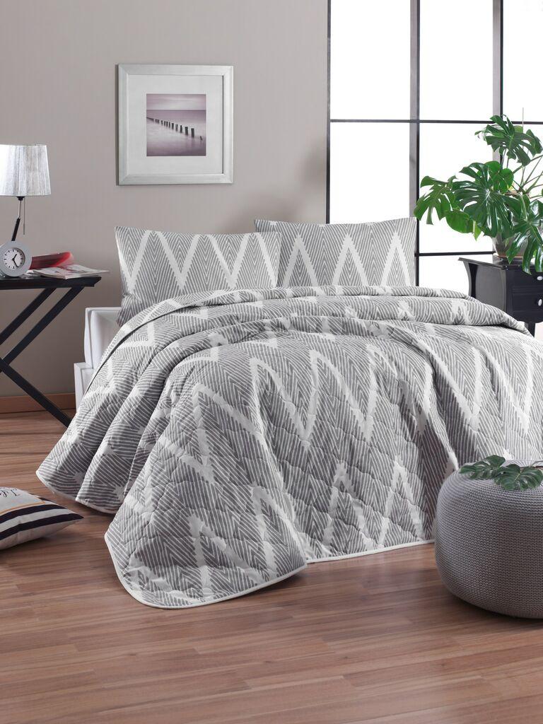 L'essentiel Maison set posteljine Olivia, 200x220 cm, siva