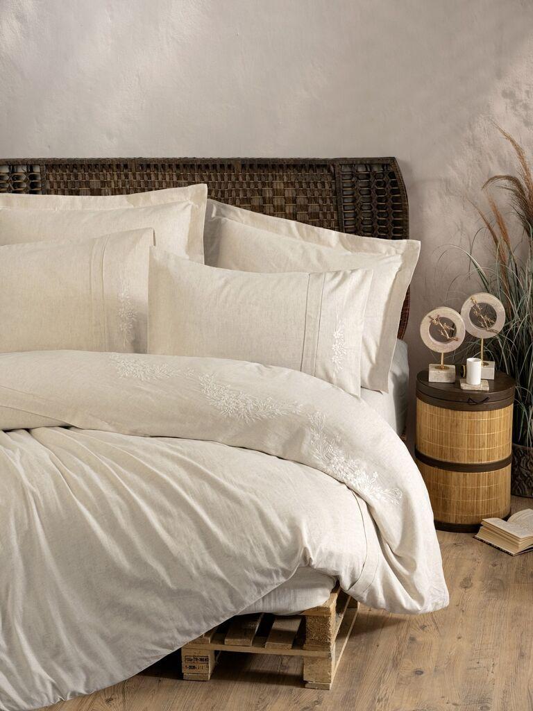 L'essentiel Maison Forbes set posteljine, 200x220 cm, krem