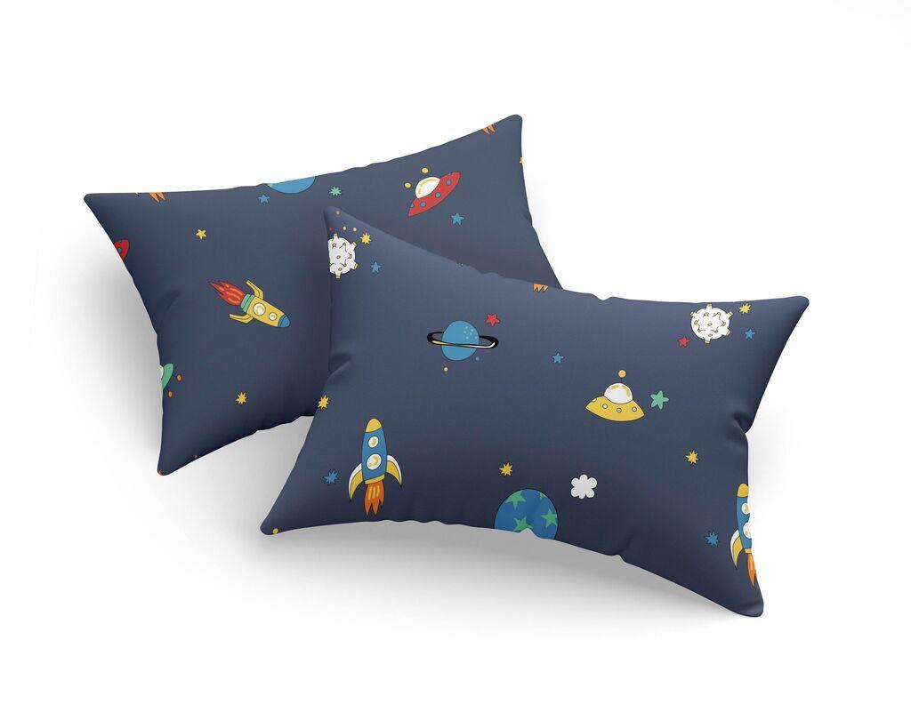 L'essentiel Maison Uzay set jastučnica, 50x70 cm, tamnoplava