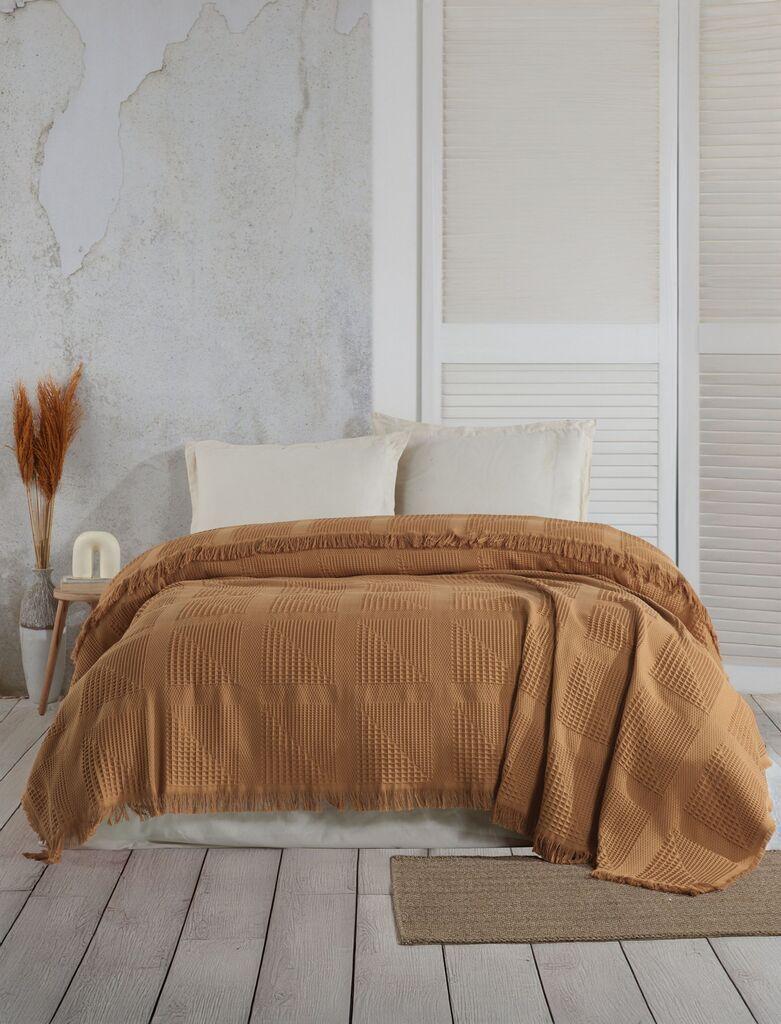 L'essentiel Maison Prekrivač za krevet Sirius, 220x240 cm, Braon