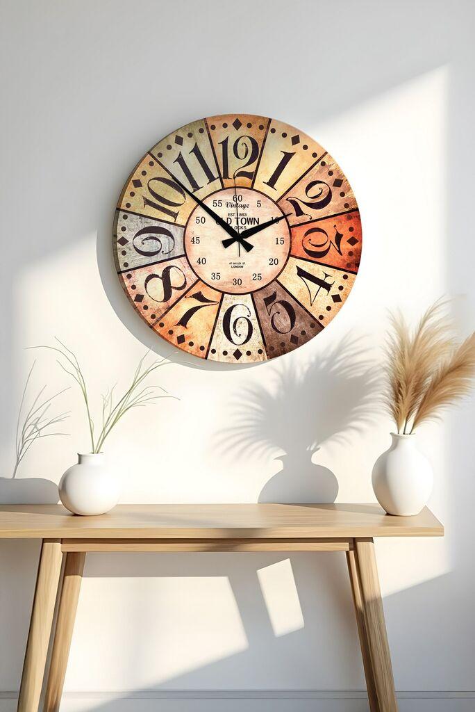 Wallity Dekorativni zidni sat Huhuas00030, 50x50 cm