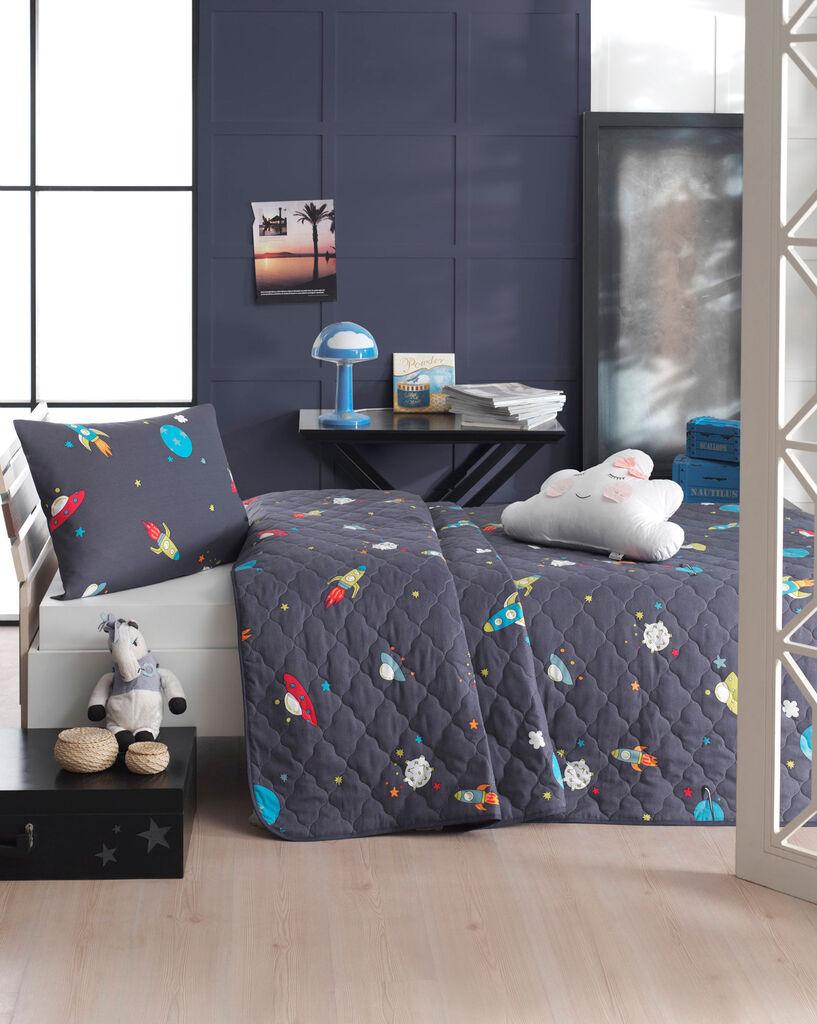 L'essentiel Maison Uzay set posteljine, 180x225 cm, antracit