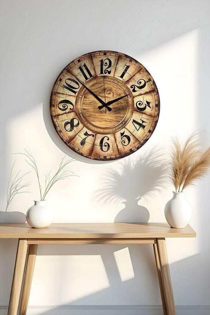 Wallity Dekorativni zidni sat Huhuas00001, 50x50 cm