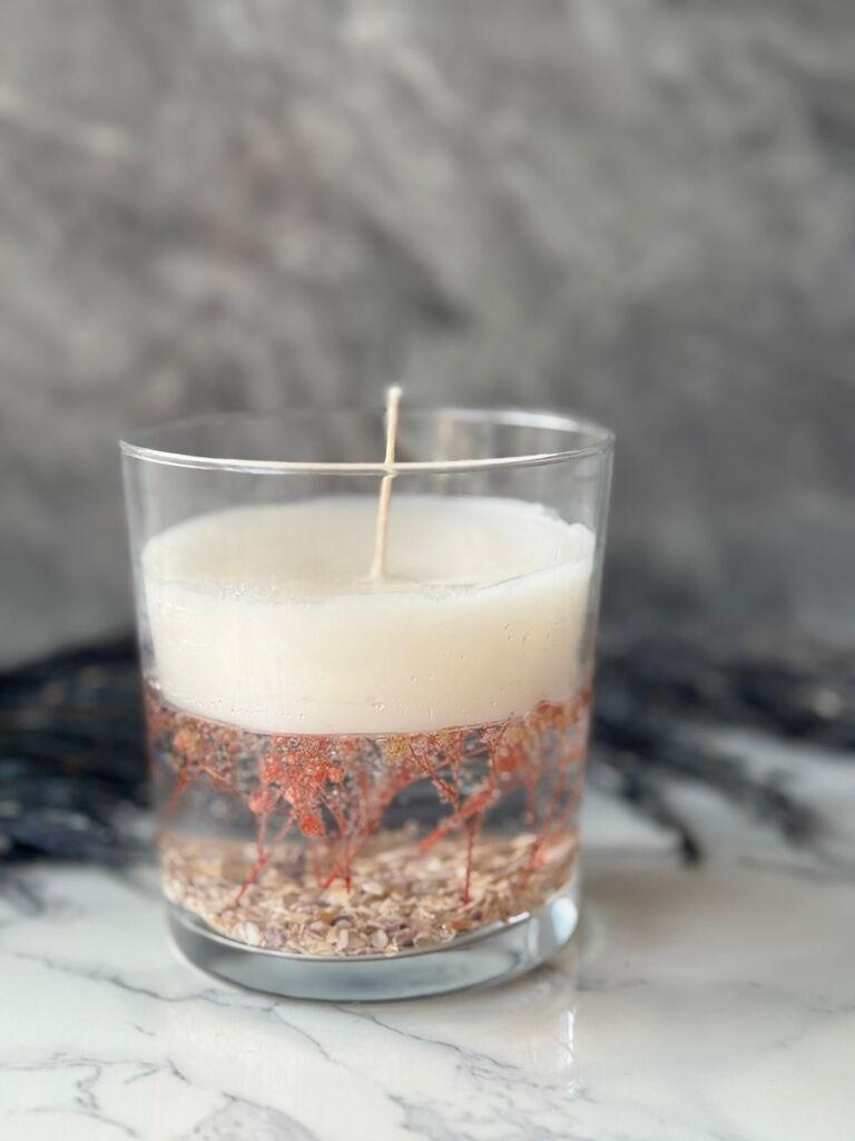 Aberto Design mirisna svijeća Glamour 14M, bijela