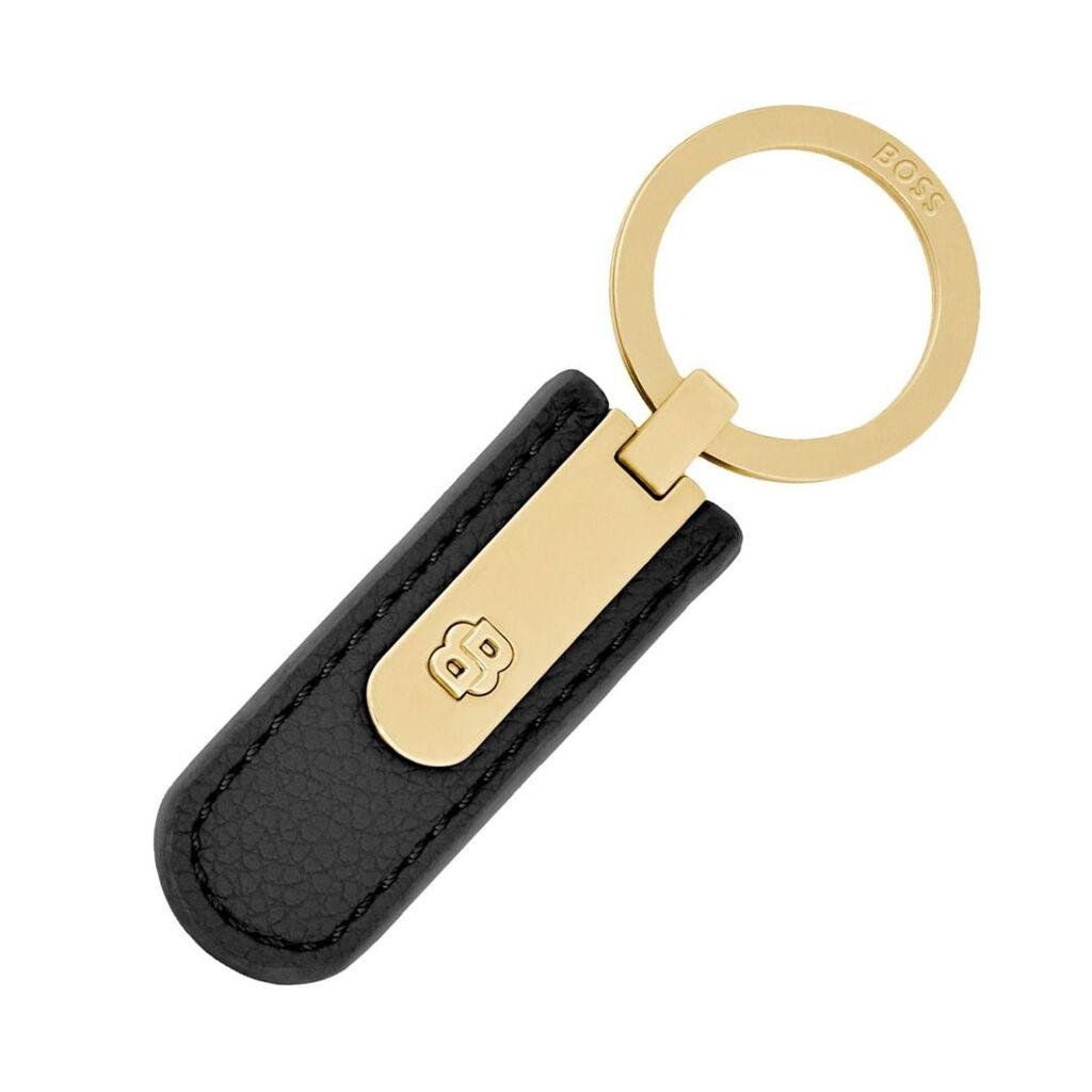 Hugo Boss Privjesak za ključeve Signature Lady HAK616A, Crni