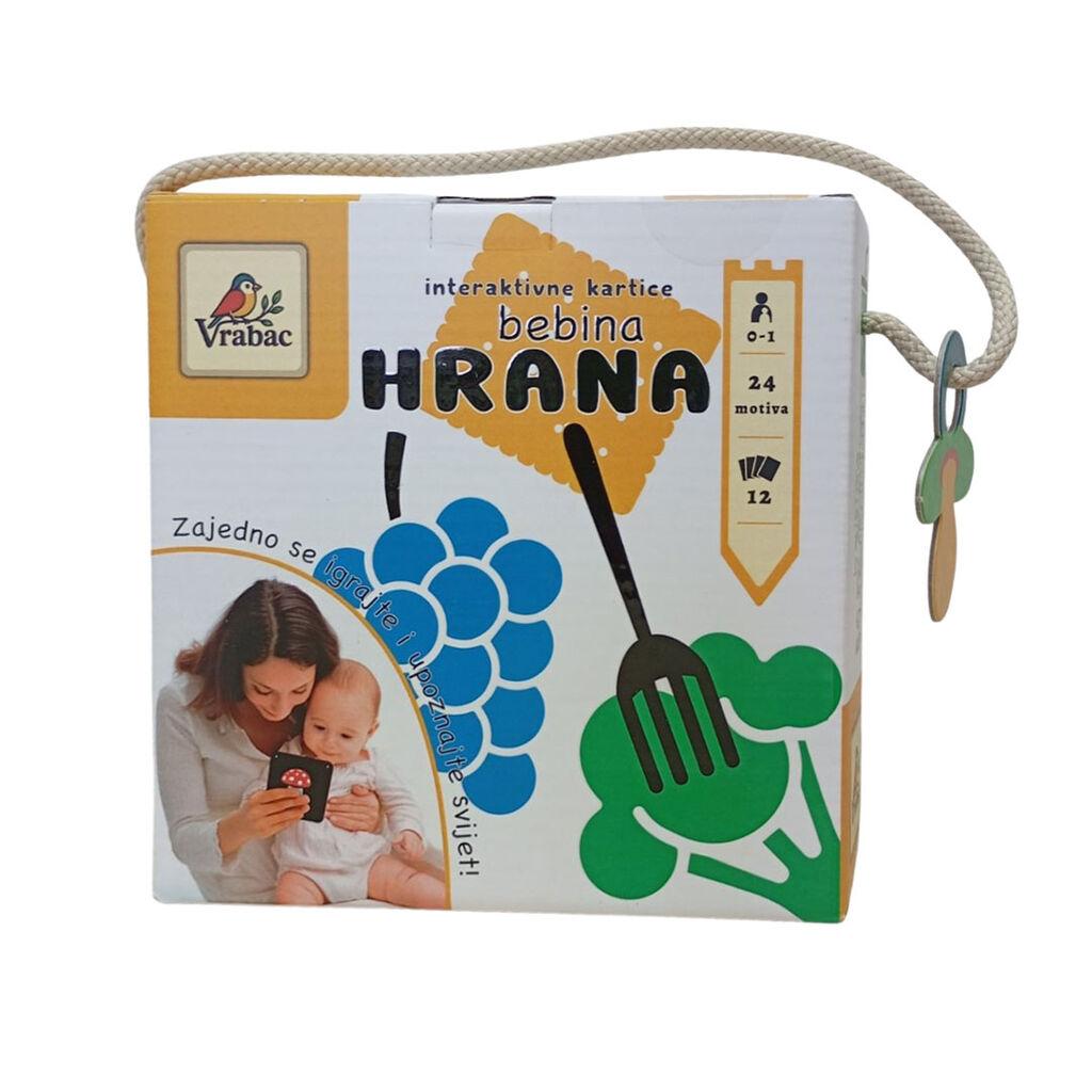 Vrabac Interaktivne kartice Bebina hrana