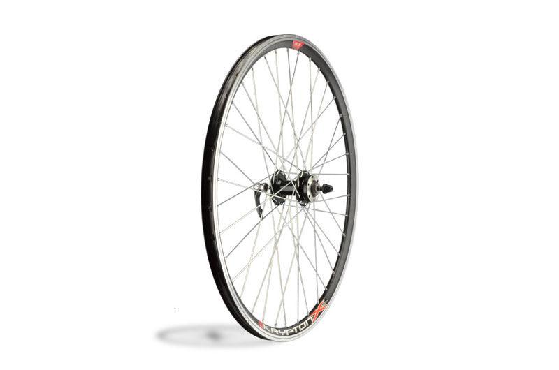 WB Prednji točak za biciklu 26" V-brake KRY-X 36h BLK