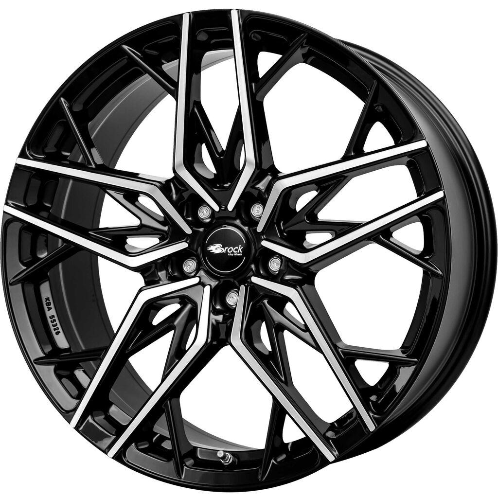 Brock Felga B44 8x18 5x112 ET35 SGVP D3N, crne boje