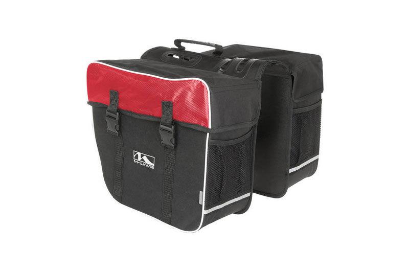 M-Wave Torba za volan bicikla BIsage, Crvena