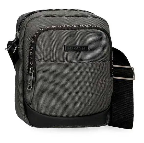 Movom Muška torba na rame Buster 5345322, 22 cm, Siva