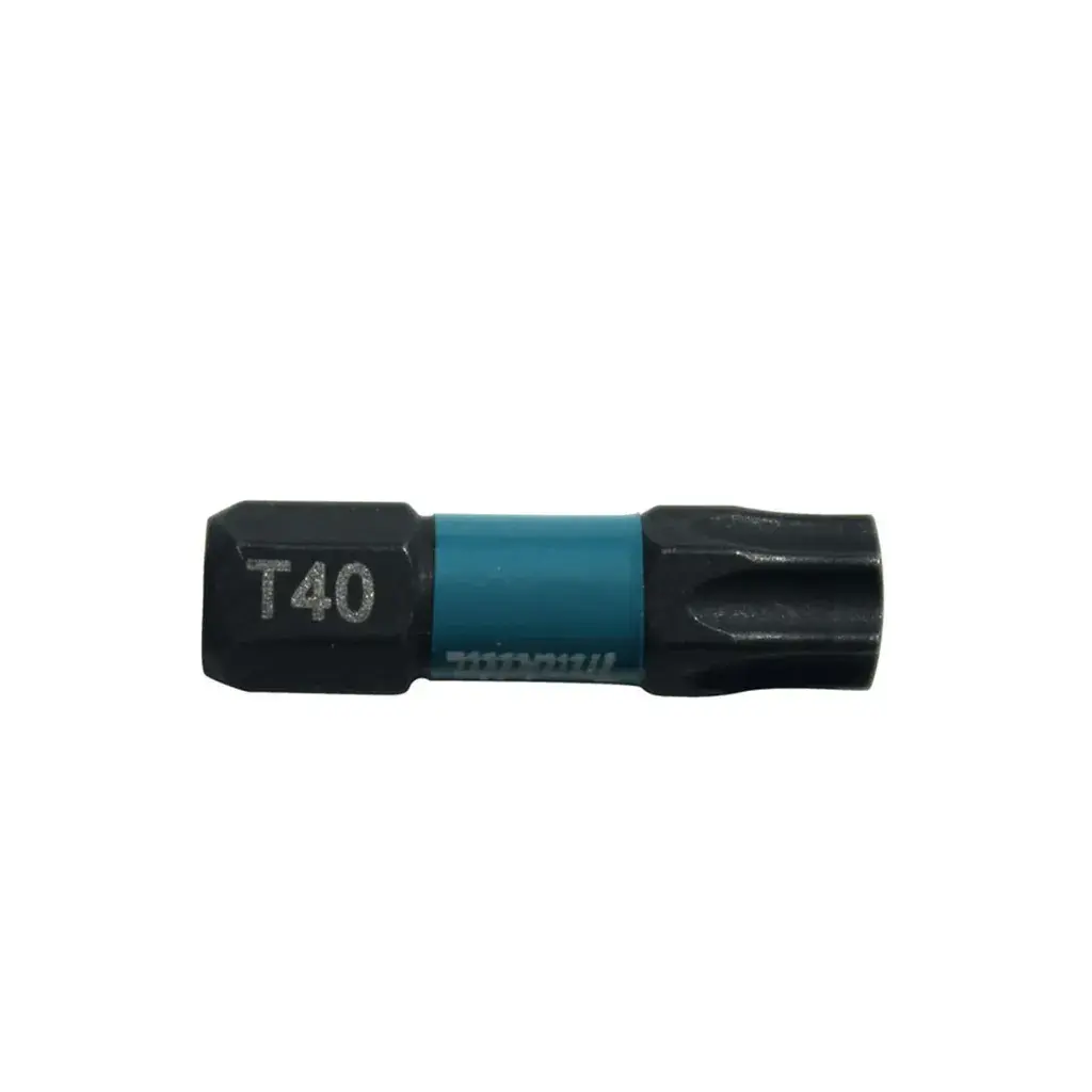 Makita Torzioni bit Black T15-T20-T25-T30-T40 25mm - T40
