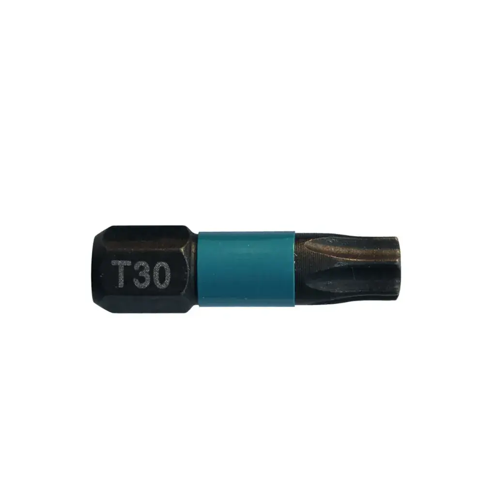 Makita Torzioni bit Black T15-T20-T25-T30-T40 25mm - T30