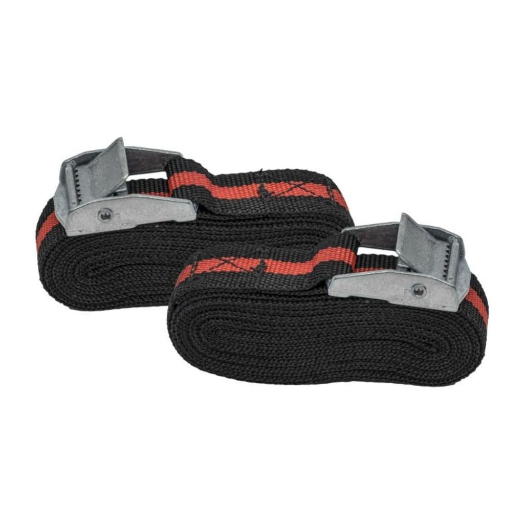 Menabo Sigurnosni traka za pričvršćivanje tereta, 2.5m, 2 komada, Crna