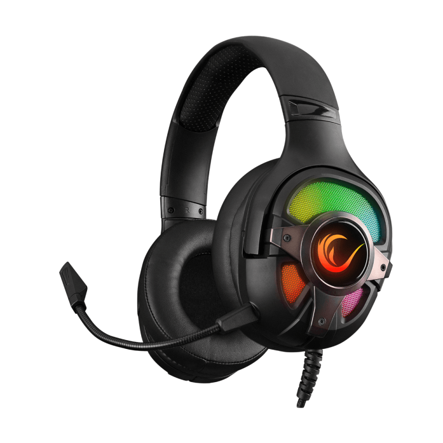 RAMPAGE Gaming slušalice sa mikrofonom RM-K77 VIPERA, PC/PS4, USB, 7.1, RGB LED, Crne