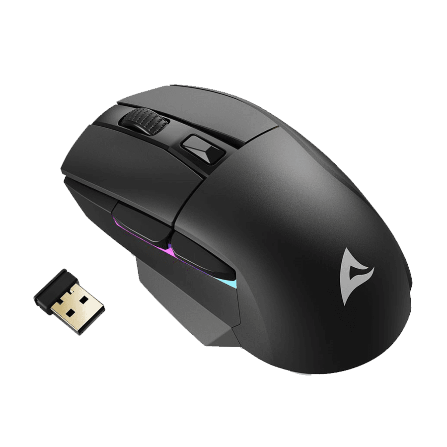 Sharkoon Gaming bežični/žični miš SGM50W, Crni