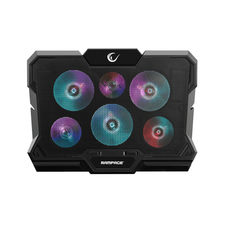 Rampage Postolje za notebook gaming AD-RC10 X-GUST, Crno