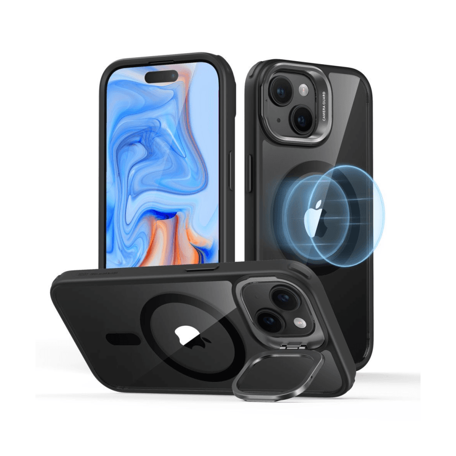 FUTROLA ESR CLASSIC KICKSTAND HALOLOCK MAGSAFE ZA IPHONE 15 PLUS, Crna