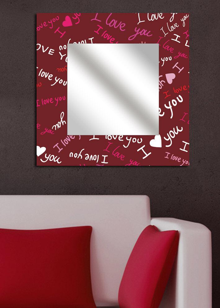 Zidno ogledalo MA-16, 50x50 cm, šareno