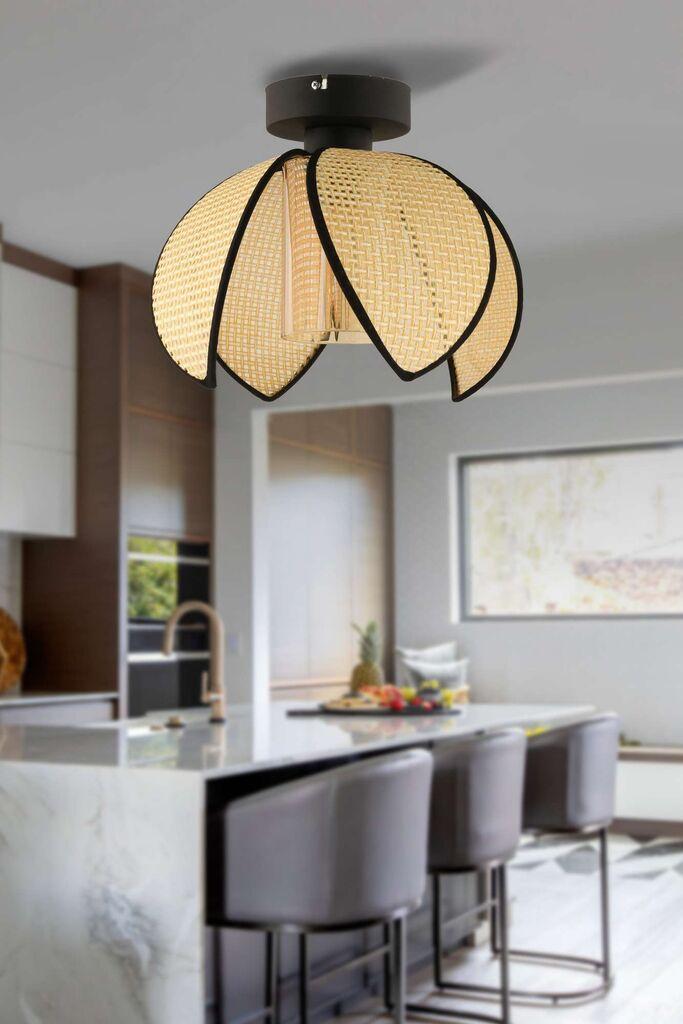 Opviq Luster 64885, Bež-crni