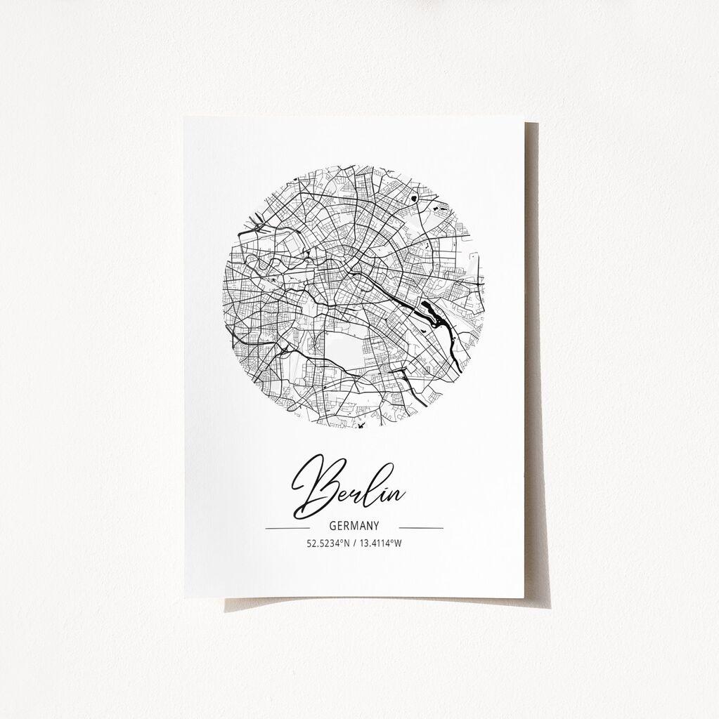 Wallity poster Njemačka-2080, 21x29,7 cm