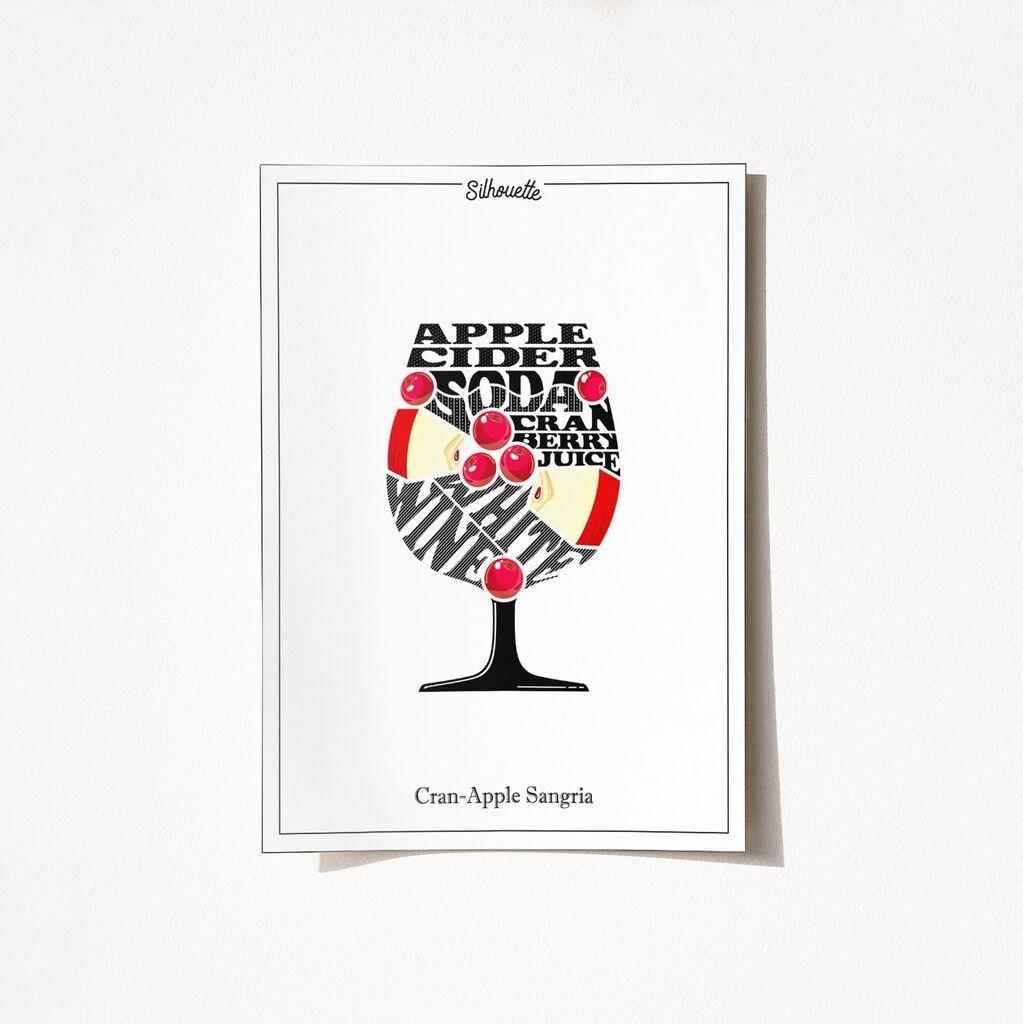 Wallity Poster Apple Sangria-2053, 29,7x42 cm