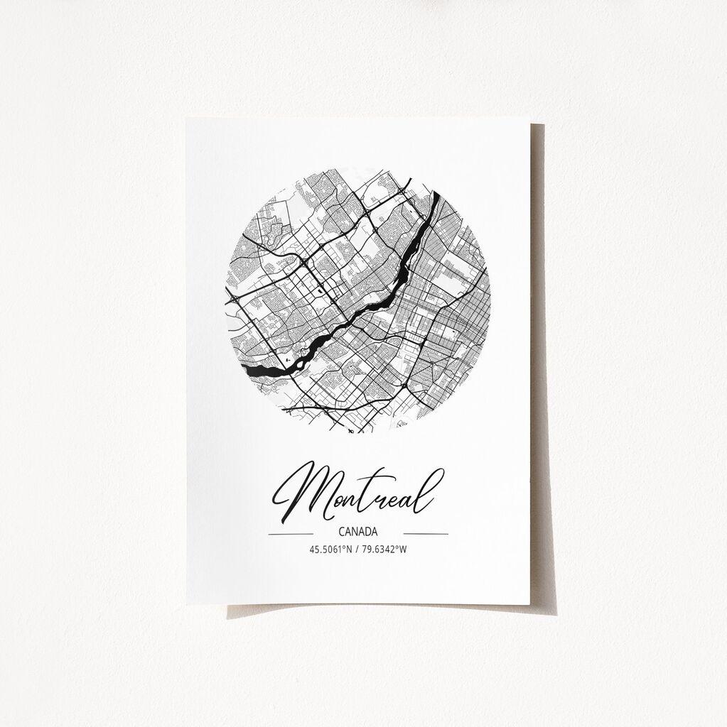 Poster Wallity Kanada-2072, 29,7x42 cm