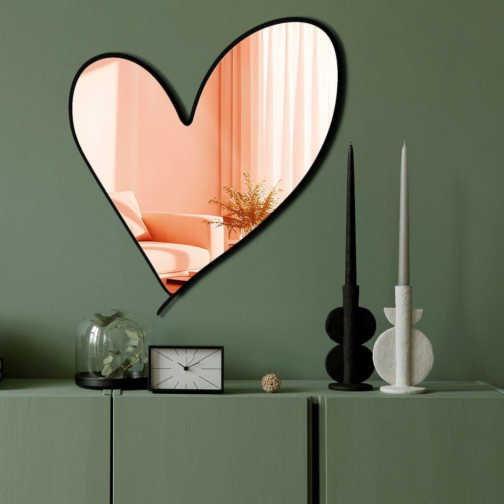 Wallity Ogledalo Ozgl517, 43x48 cm, Rose-gold