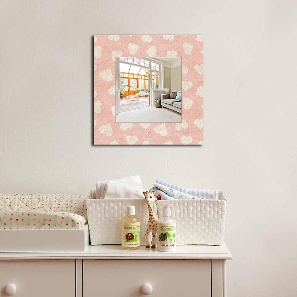 Zidno ogledalo MA-12, 50x50 cm, šareno